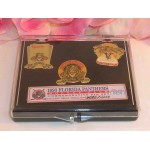 1993 Florida Panthers NHL Hockey Club Commemorative Pin Set Push Pinback 